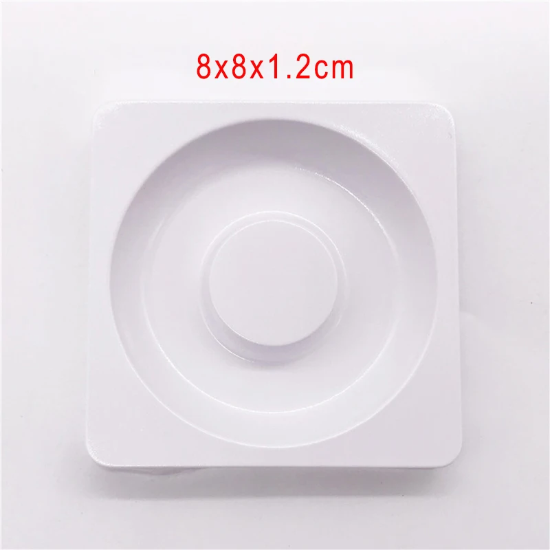 Оптовая продажа 100 шт./упак. прозрачные ресниц лотки Пластик норки держатель для