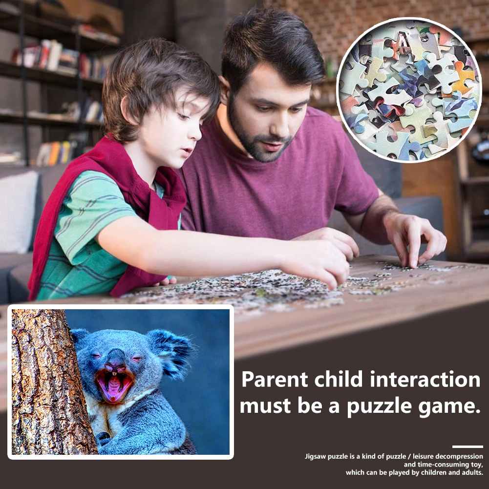 1000 шт. бумажные пазлы с изображением тайного ужина игрушки для снятия стресса