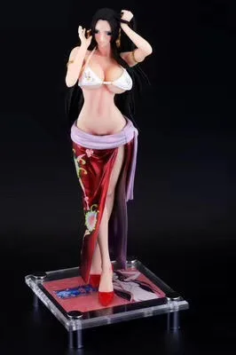 Anime Figures 35cm One Piece Boa Hancock Red blue purple PVC Action Figure Model Collection Toys Gift | Игрушки и хобби