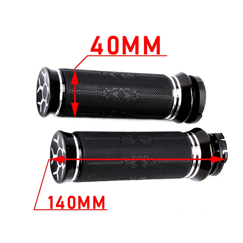 

25MM Pull cord throttle handlebar handlebar glue, applicable to all motorcycles with 25mm handlebar mouth CNC Grips motorcycle
