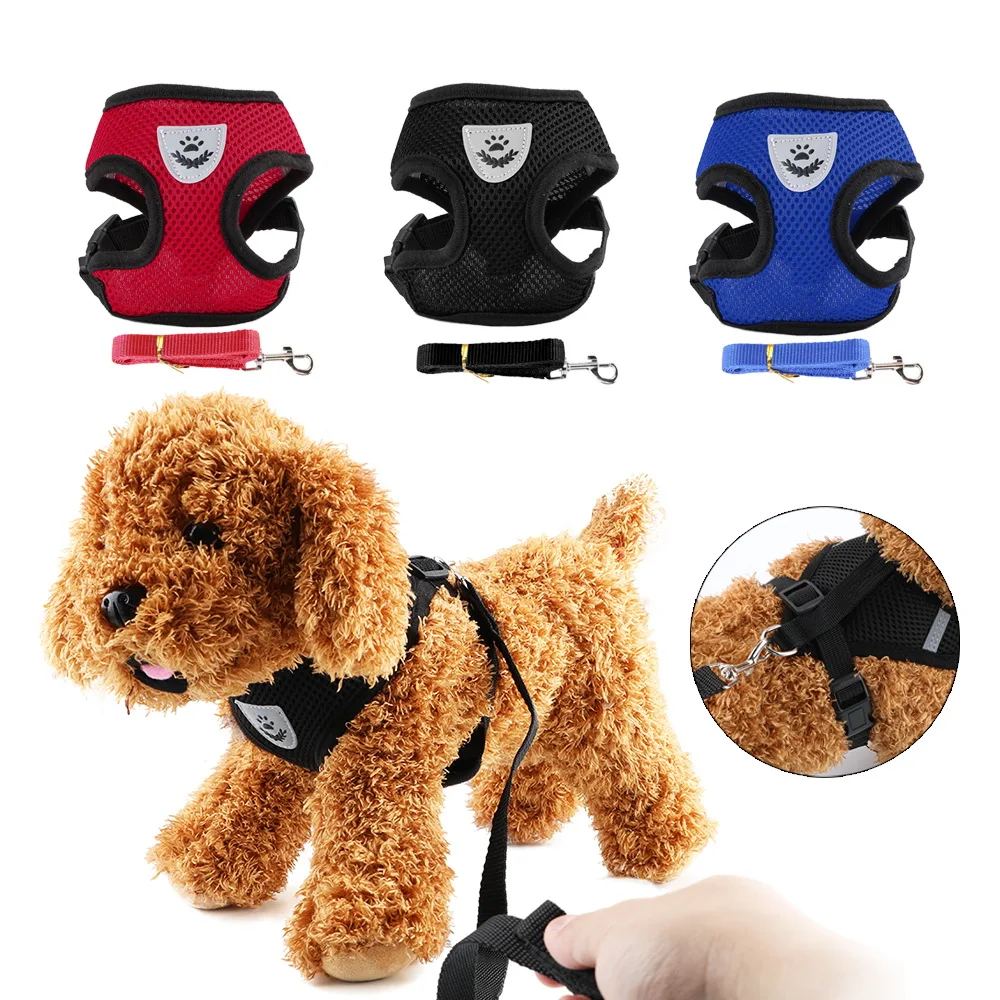 

NICEYARD ошейники для домашних животных, мягкие полиэфирные товары для собак, Регулируемый жилет для маленьких и средних собак, собак, кошек, се...