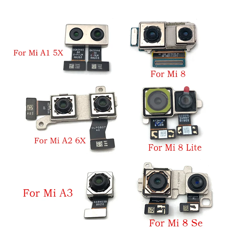 

Задняя Основная камера гибкий кабель для Xiaomi Mi 9 5S A1 A2 8 Lite A3 5X 6X 9 9T Mix 3 Pocophone F1 Redmi K20 Pro