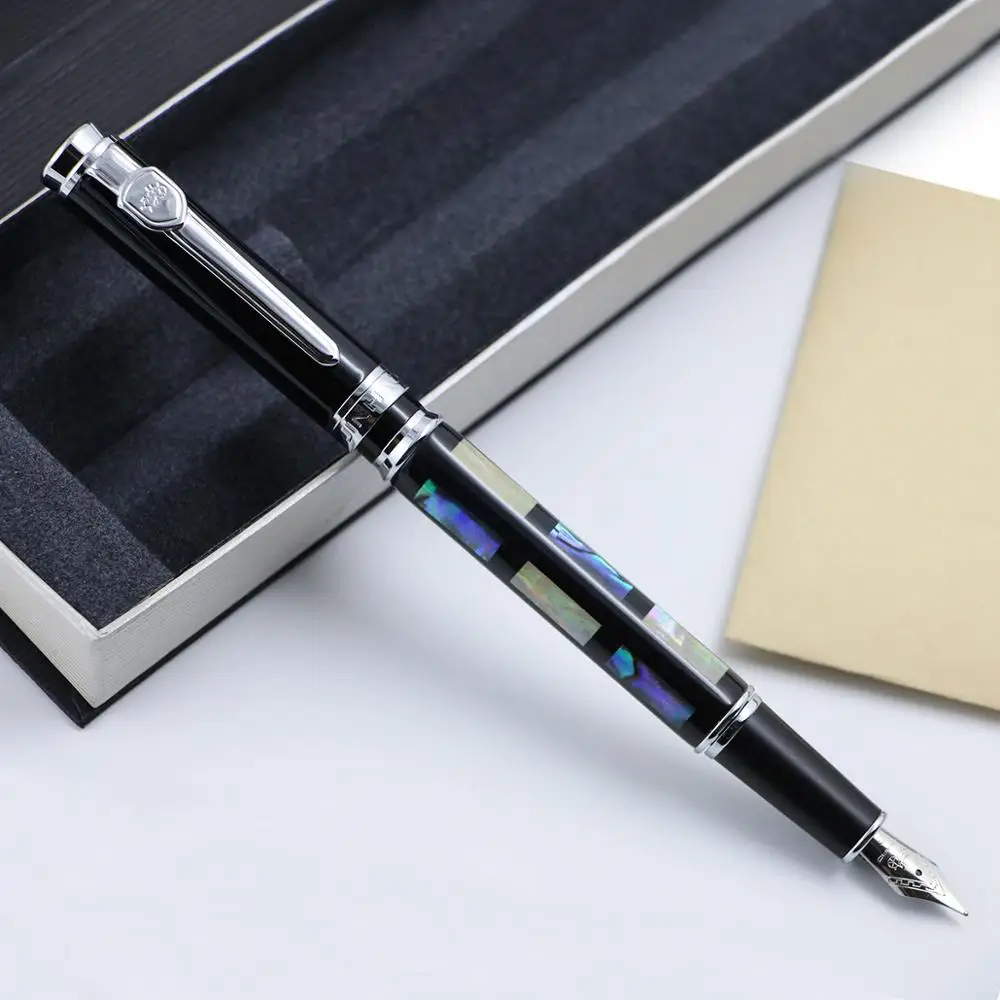 JinHao 650 or 8802 перьевая ручка 0.5MM или 1.0MM каллиграфия авторучка ручка чернильная канцелярия концелярские товары