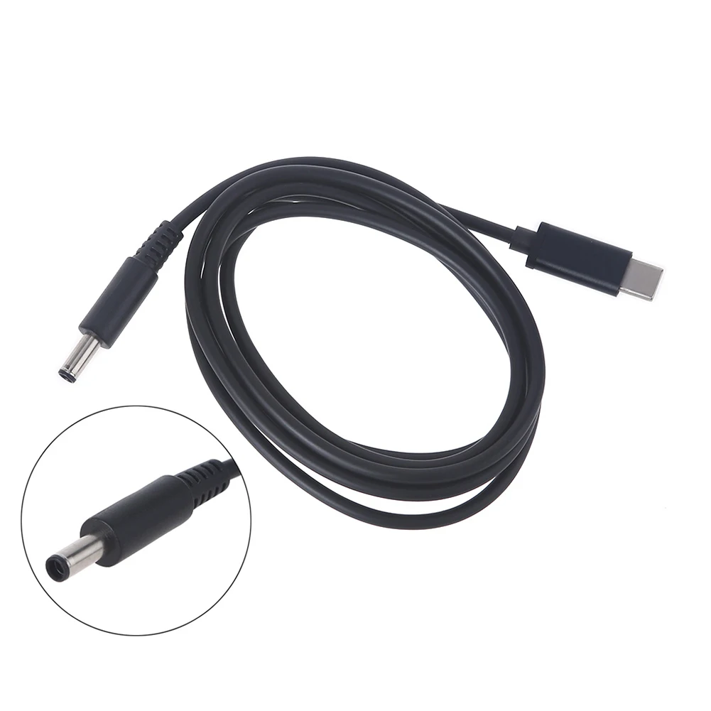 

Power Adapter Supply Charging Line Laptop 65W 20V 3A USB Type C PD Charger Laptop Power Adapter Cable for Dell