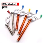 Ледовый винт для альпинизма, P70A P69A Petzl ультралегкие турбо винты для льда, винты для сверления большого пальца, A058