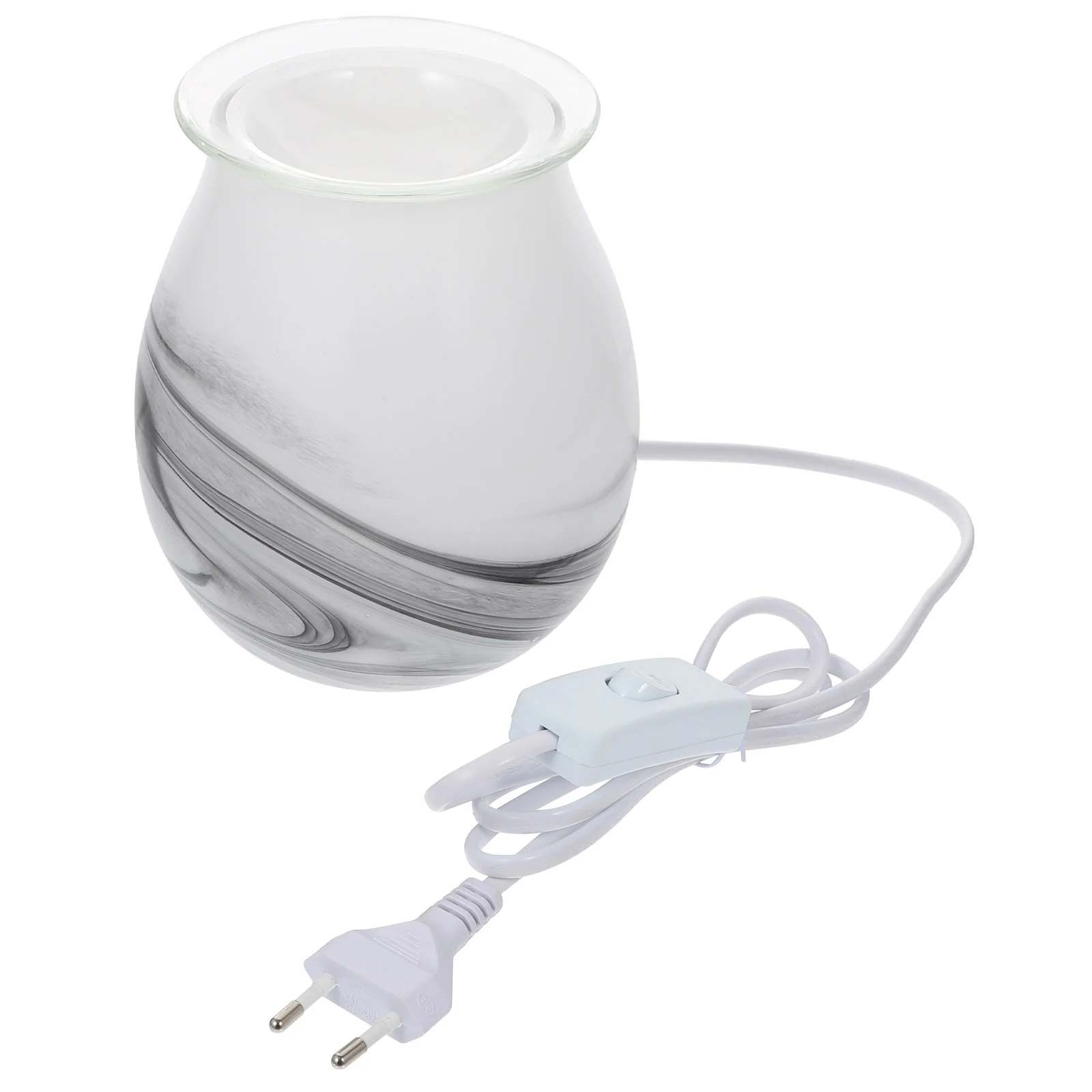 

1pc Glass Wax Apparatus Small Desktop Light Adorn Decorative Aroma Light