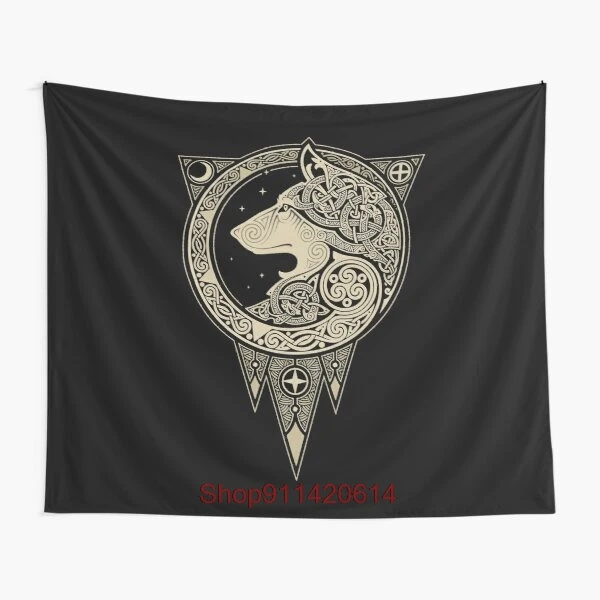 Скандинавский гобелен ULV настенный настенная подвесная стена искусство