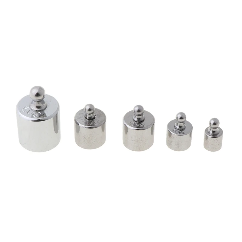 

5Pcs 105 Grams Precision Calibration Scale Weight Digital Set 5g 10g 2x20g 50g