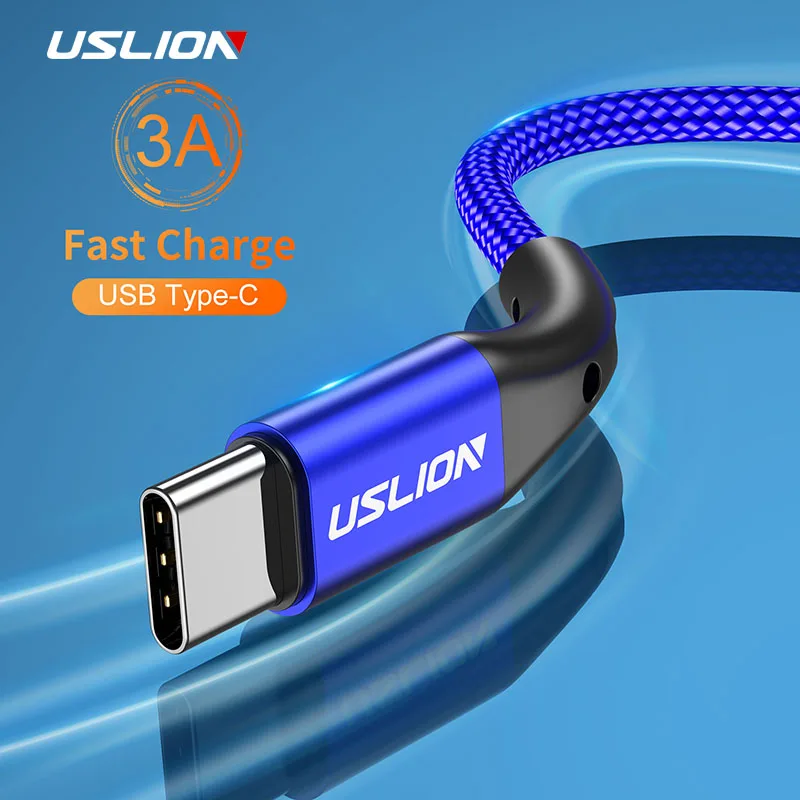 USB-кабель USLION для быстрой зарядки 3 м А | Мобильные телефоны и аксессуары
