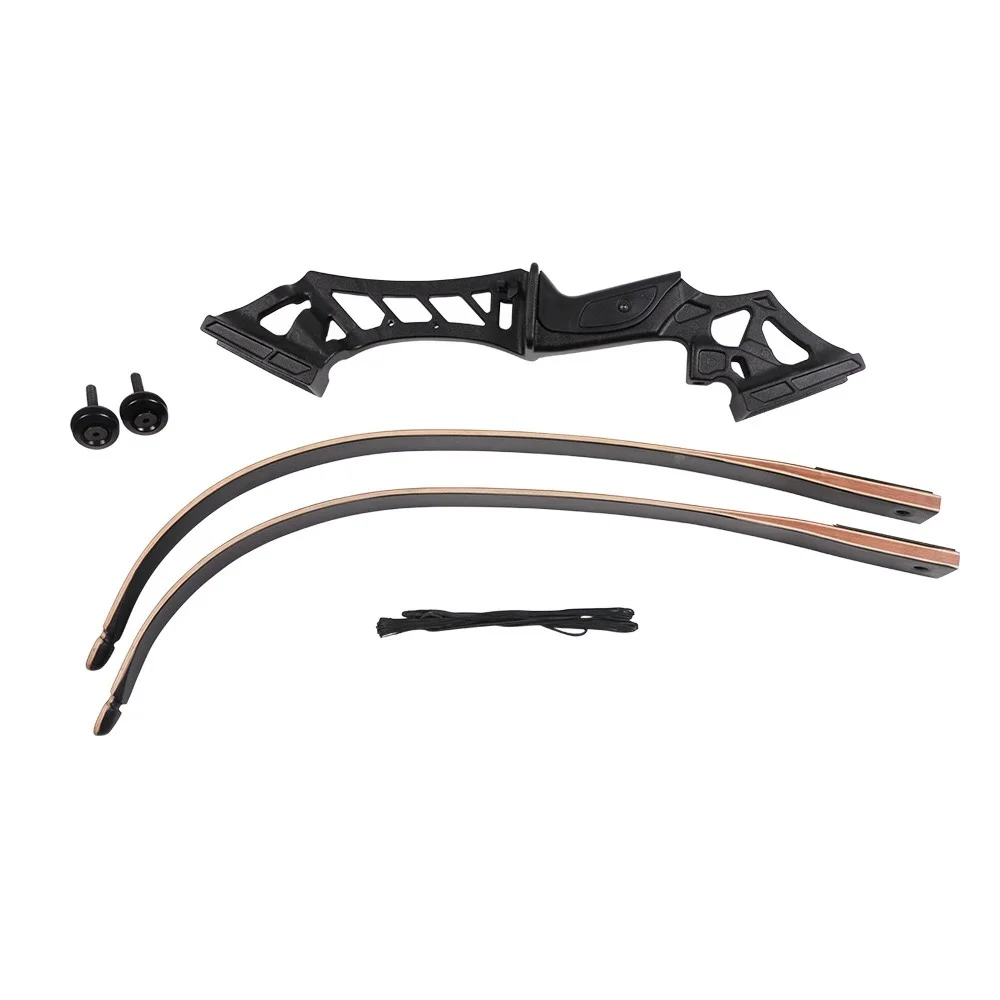 30-70Ibs Hybrid Bow Fishing Bow with Aluminum Alloy Handle for Compound Recurve Bow Archery Hunting Shooting - Choose from 2 Colors image 2