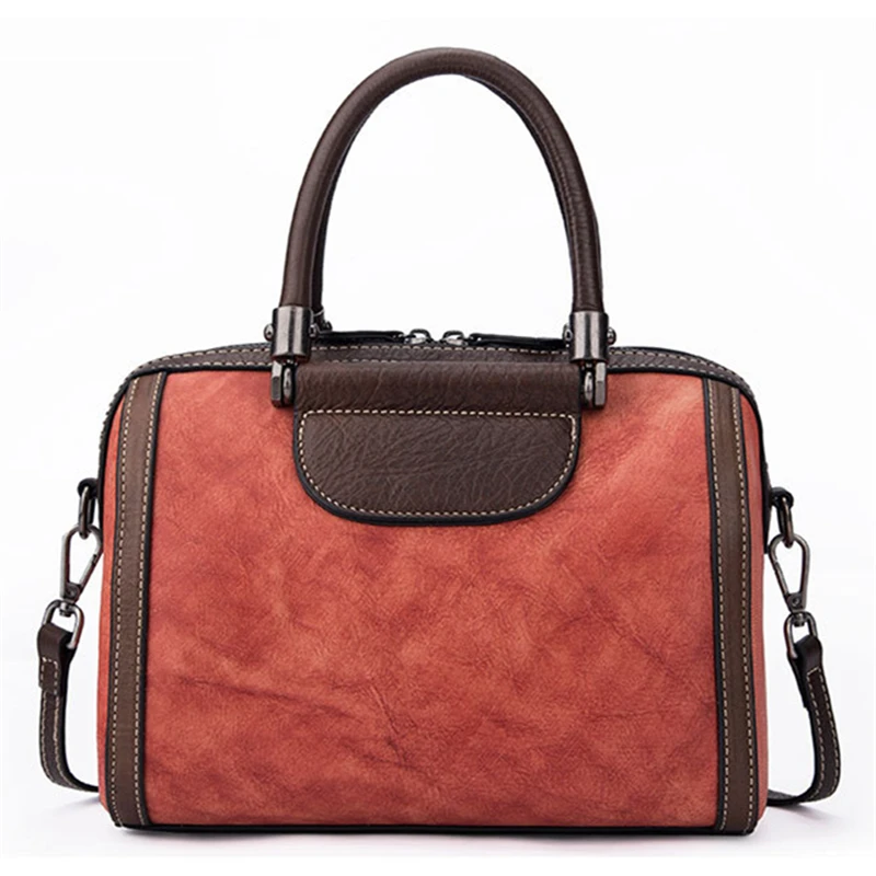 Женская винтажная сумка-мессенджер из натуральной кожи M80077 | Багаж и сумки