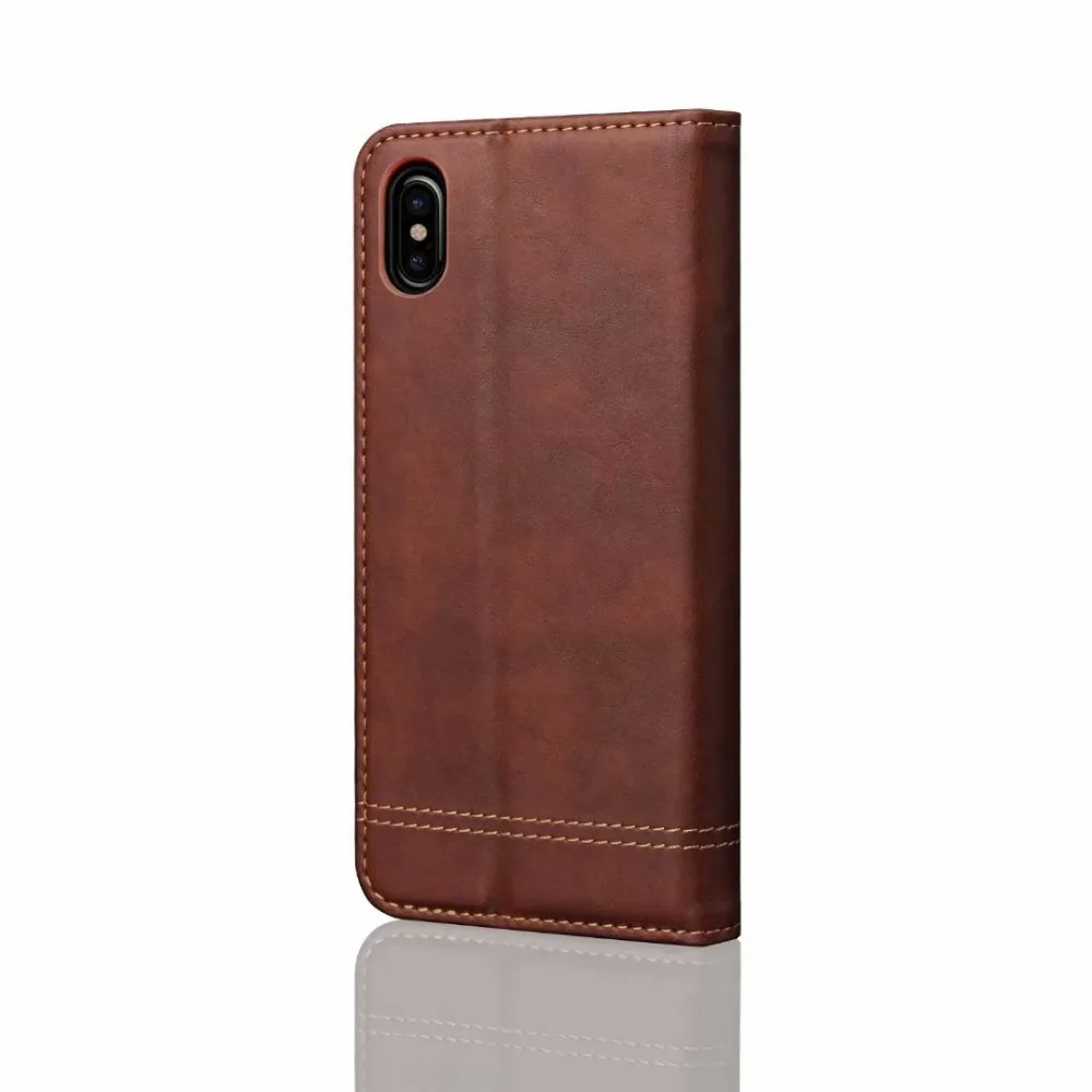 Защитный чехол для iPhone 11 Pro 6 6S 8 7 Plus Роскошный кожаный флип-чехол с магнитной