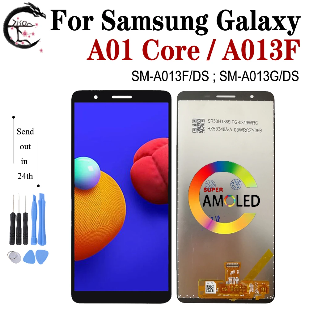 5 3 &quotA01 Core ЖК дисплей для Samsung Galaxy A01 с рамой A013 SM A013F/DS A013G цифровым