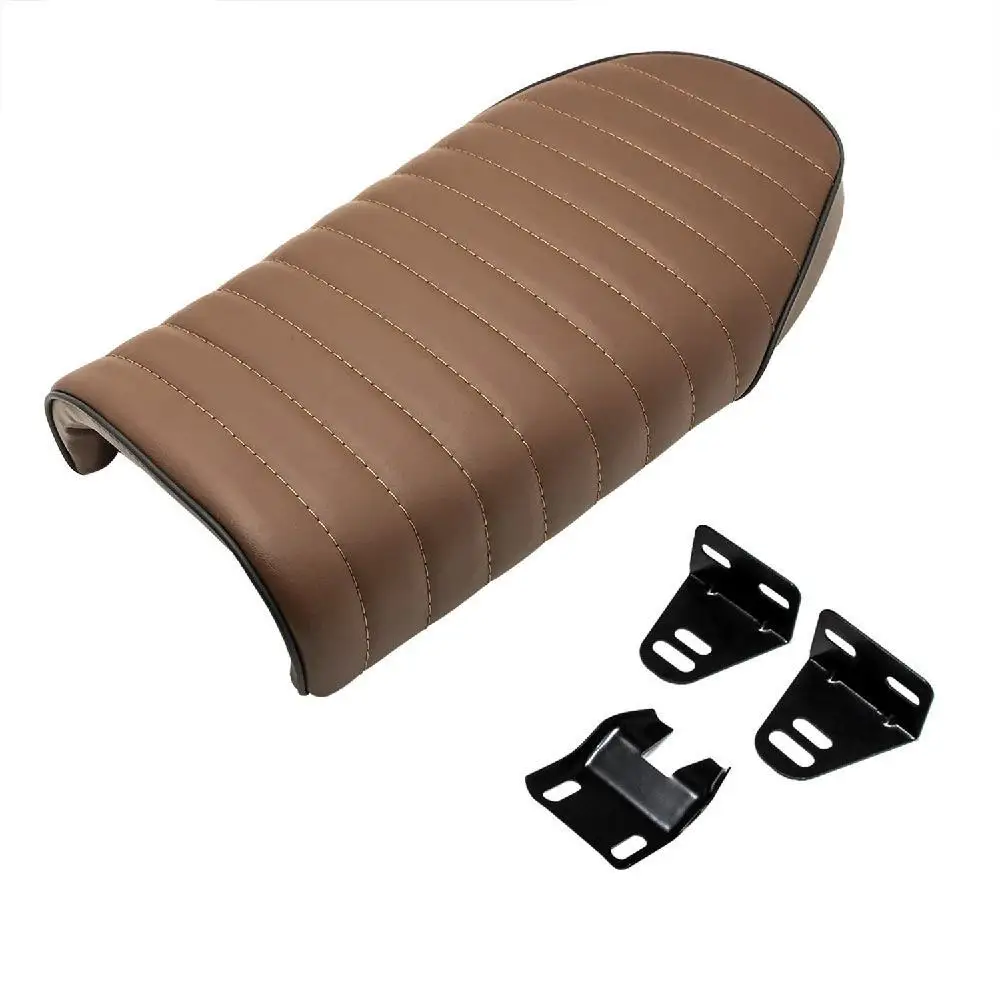 

Motorcycle Vintage Saddle Cafe Racer Seat Flat Brat for Honda CB CL Yamaha SR XJ SUZUKI GS Motorcycle accessories