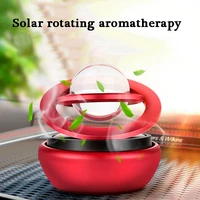 car rotating suspension aromatherapy solar car decoration creative decoration car perfume air fresh car accessories