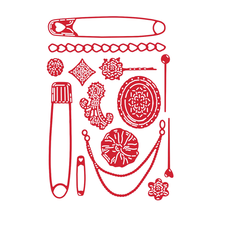 Зажим с брошью украшение металлические пресс-формы цветочный зажим % Брошь