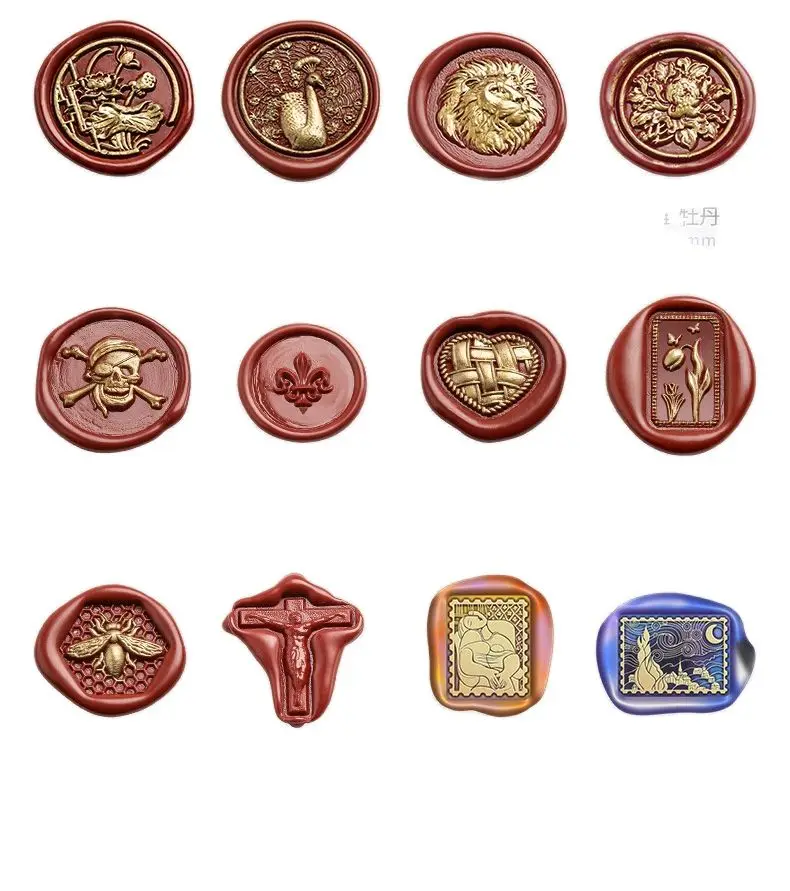 

Уплотнитель для снежинки и рождественской елки, свадьба, ручная работа, огнеуплотнительный воск, уплотнение с трехмерным тиснением