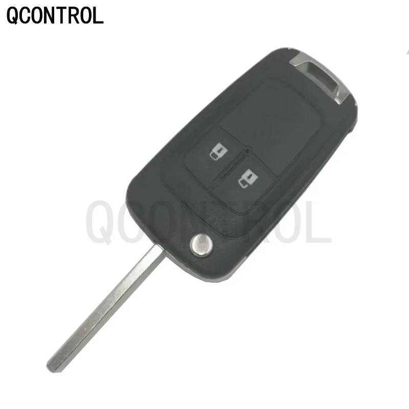 QCONTROL 2/3/4 кнопки 433 МГц автомобиль дистанционного ключа DIY для OPEL/VAUXHALL Corsa E Astra J Insignia Zafira C 2009