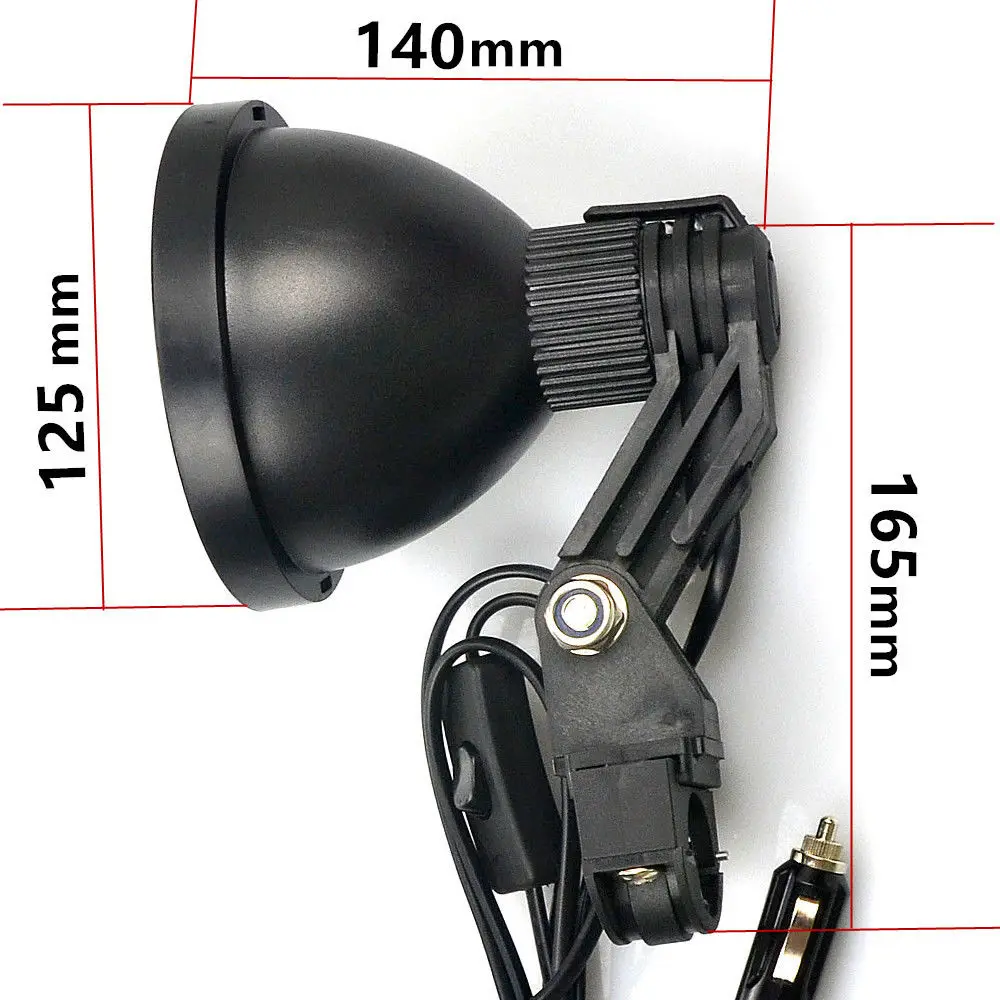 США CREE XPL HighV3 10 Вт светодиодный винтовки пистолет Точечный светильник 12V 125 мм