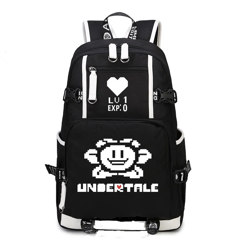 Sans UNDERTALE рюкзак Многофункциональный USB зарядка backpa для подростков мужчин wo