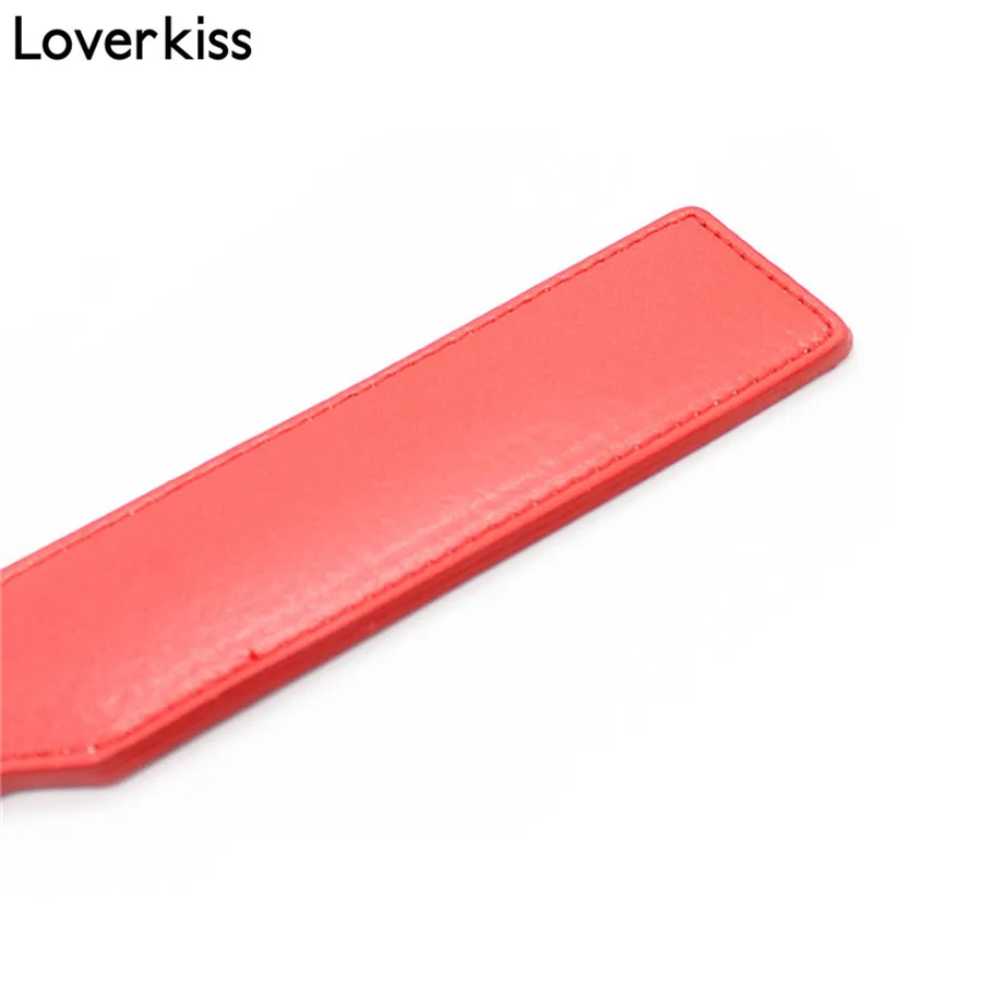 Кожаный бондаж для женщин и мужчин Loverkiss Fuax шлепание весло флирт Хлопушка
