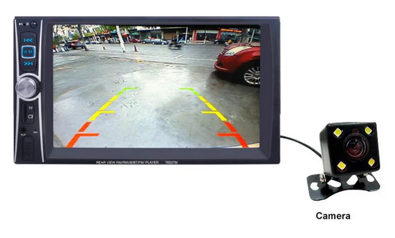 Автомобильное радио 5 языков 2 Din 6 дюймов MP5 плеер для Android Зеркало Ссылка