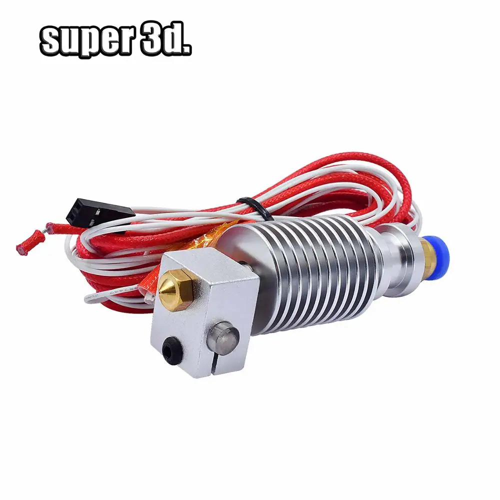 V6 J head Hotend12V/24V 1 75 мм/3 00 мм комплект для удаленного экструдера полностью