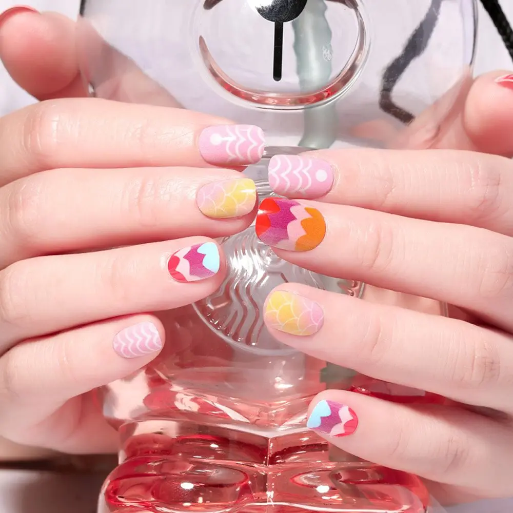 

Cute Manicure Accessories Removable False Nail Tips Children's Fake Nails Cartoon Fake Nails DIY Nail Decorations