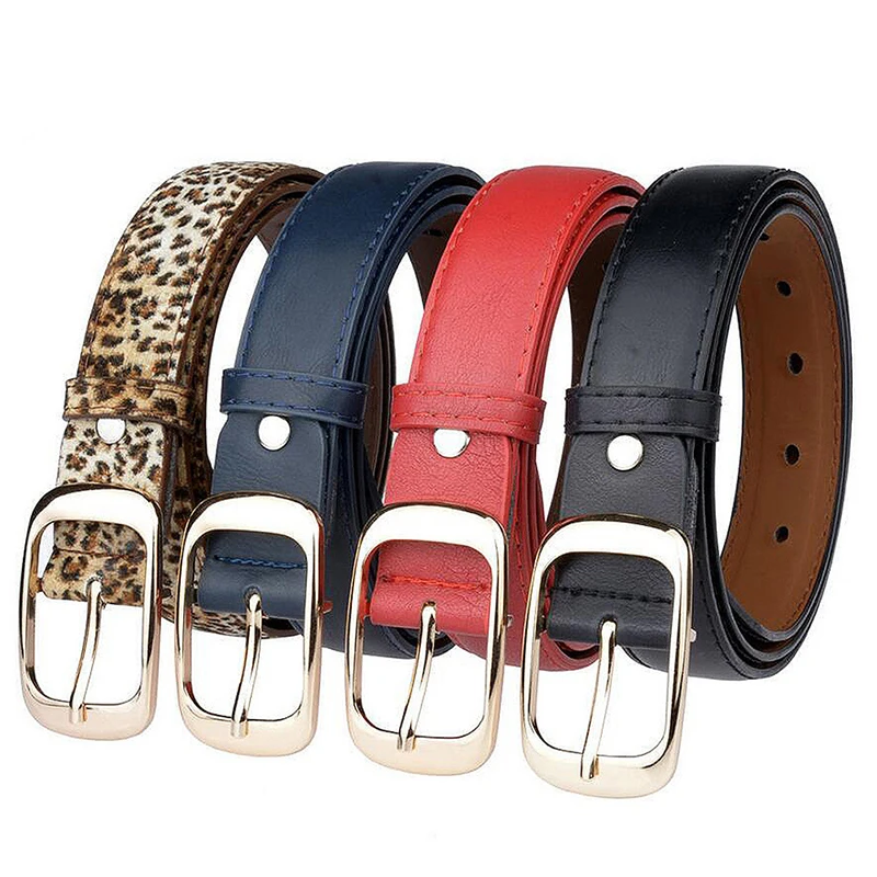 

Designer Belts For Women New 2022 Fashion Female Belt Brand Ladies Faux Leather Metal Buckle Straps Girls Fashion Accessories