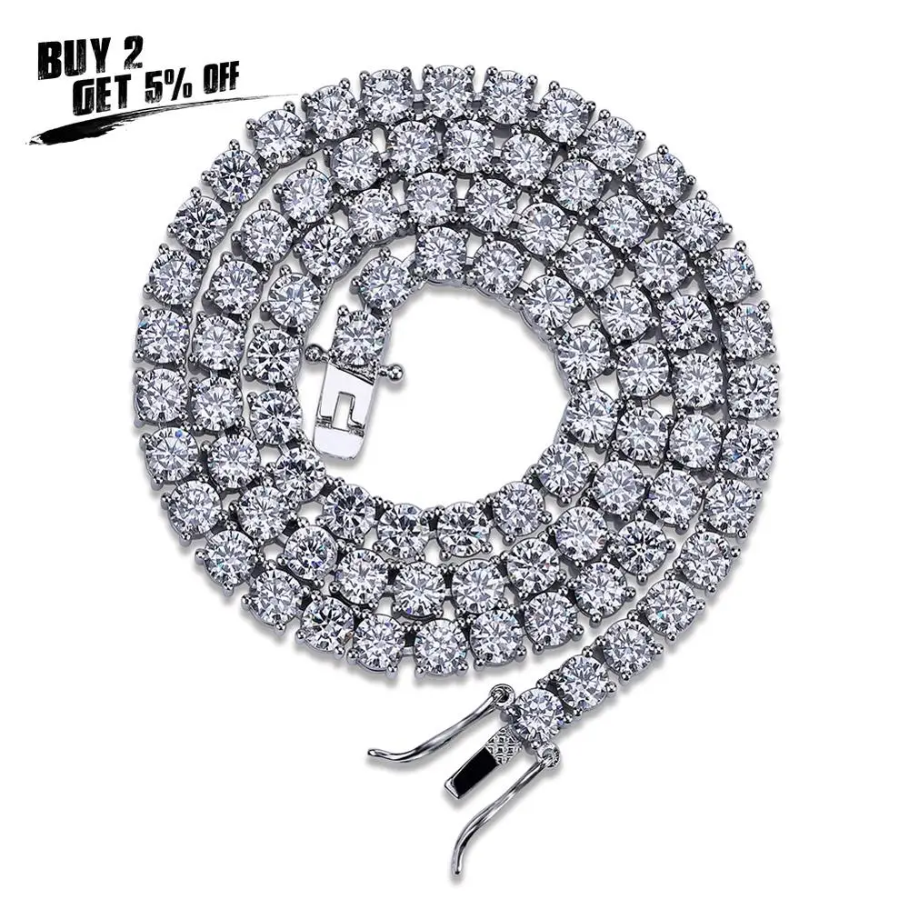 Цепочка JINAO под золото/розовое золото/серебро медная цепочка в стиле хип хоп