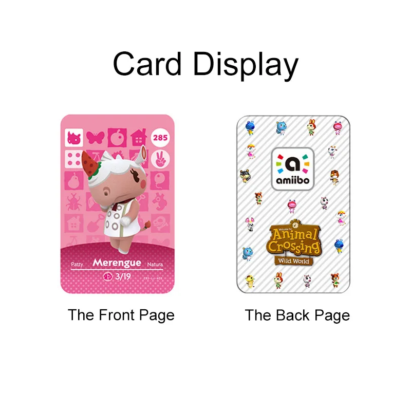 181 ~ 200 Animal Crossing New Horizons Game Amiibo Card для NS Switch 3DS Lobo Set NFC Games Cards Hot Villager Series 2 | Игрушки и