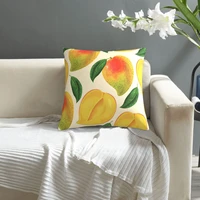 mango seamless pattern pillowcase printed cushion cover sofa waist pillow pillow cover