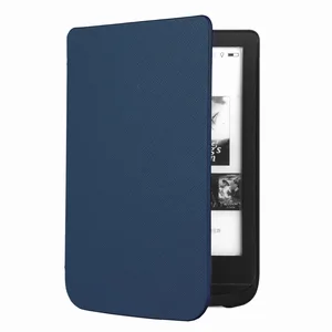 Умный чехол-книжка для Pocketbook 628 Touch Lux 5 pb628 606 616 627 632 Touch Lux 4, тонкий кожаный чехол с функцией автоматического сна