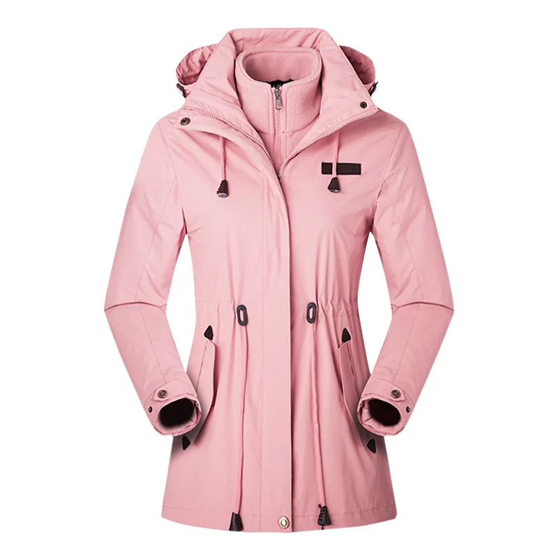 

Лыжный костюм, костюм для горного туризма, Женская ветровка, водонепроницаемая куртка для сноуборда, ветрозащитная теплая зимняя куртка дл...