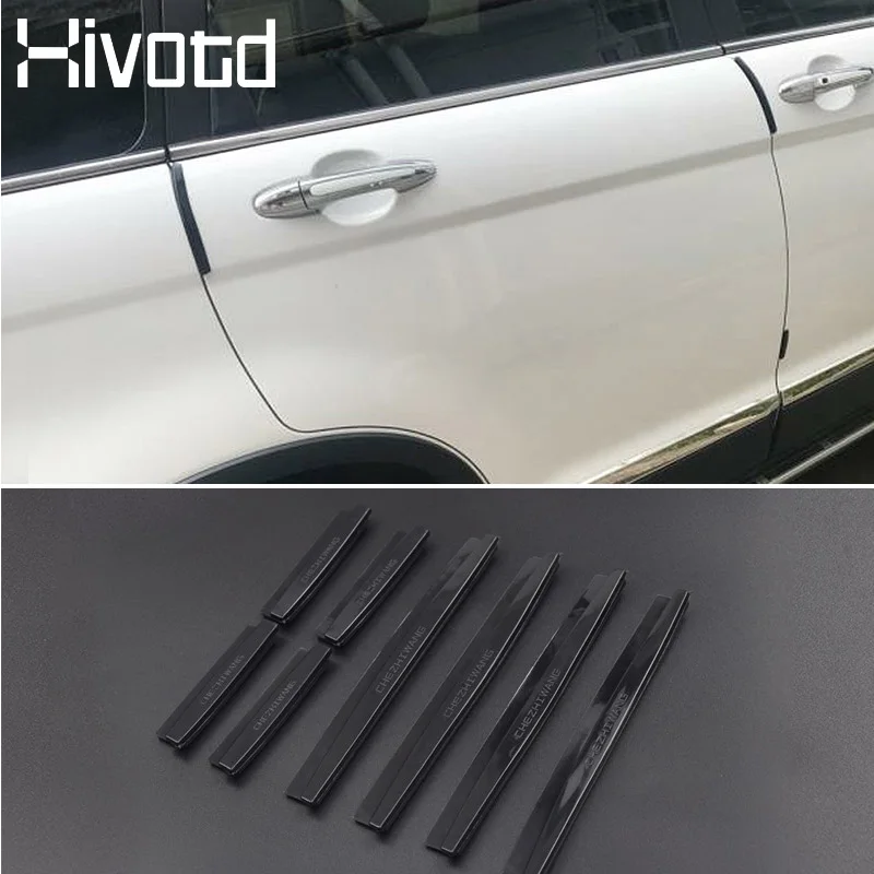 Hivotd для Haval F7 Автомобильная дверная противоскользящая полоса против царапин защита от разбивания защитная полоса наружное украшение