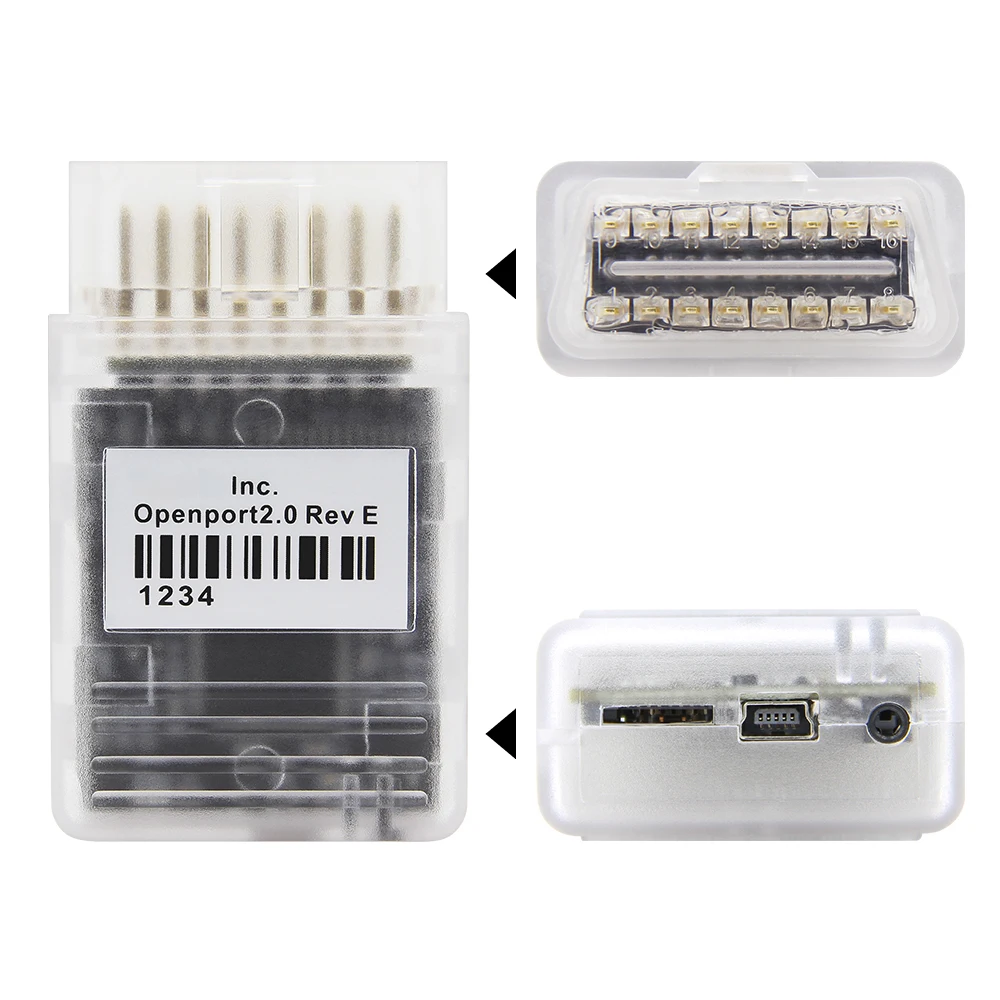 Инструмент для настройки чипов ЭБУ Openport 2 0 OBD2 полный чип PCB ECUFLASH автомобильный