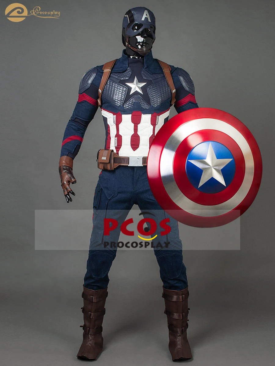 Официальный трейлер Стива Роджерса Капитан Америка Косплей костюм Мстители: Endgame Косплей Костюм mp004310
