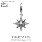 Подвески из серебра 2019 пробы с застежкой-карабином в виде королевской звезды 925 пробы, модные ювелирные изделия ручной работы для женщин