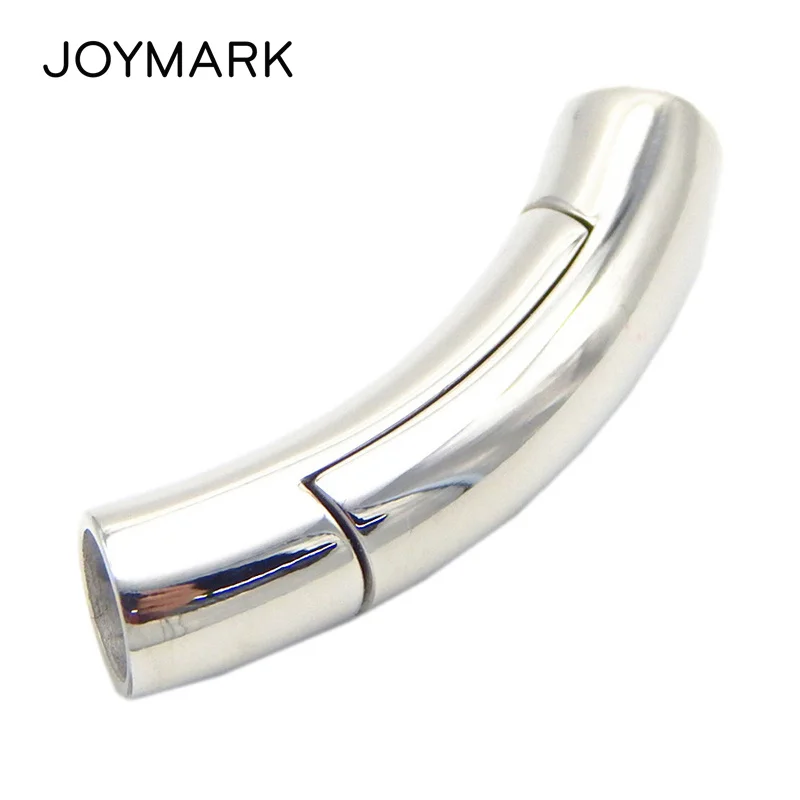 40x12 мм изогнутые трубки из нержавеющей стали магнитные застежки для круглых