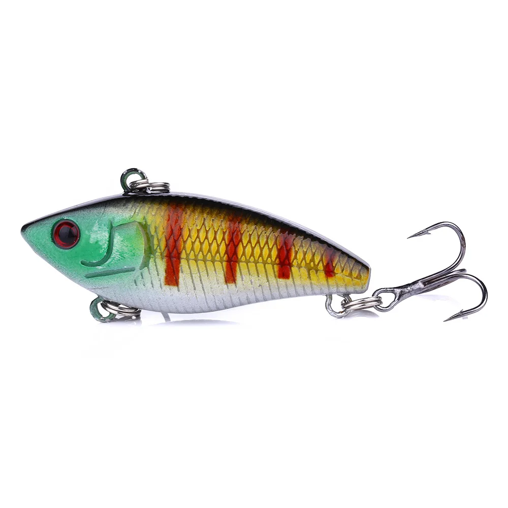 1 шт. зимние приманки для ловли рыбы твердая мини-приманка 5CM 6G VIB со свинцом внутри