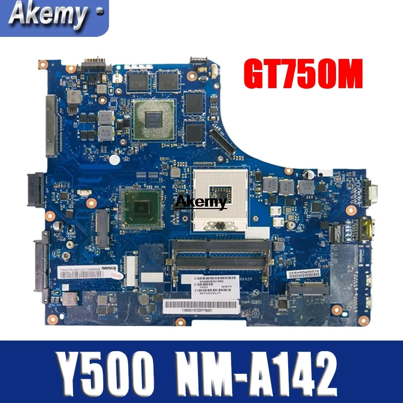 QIQY6 NM A142 материнская плата для ноутбука For Lenovo IdeaPad Y500 оригинальная GT750