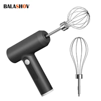 usb electric foamer mixer whisk beater stirrer 3 speeds coffee milk drink frother rechargeable handheld food blender whisk