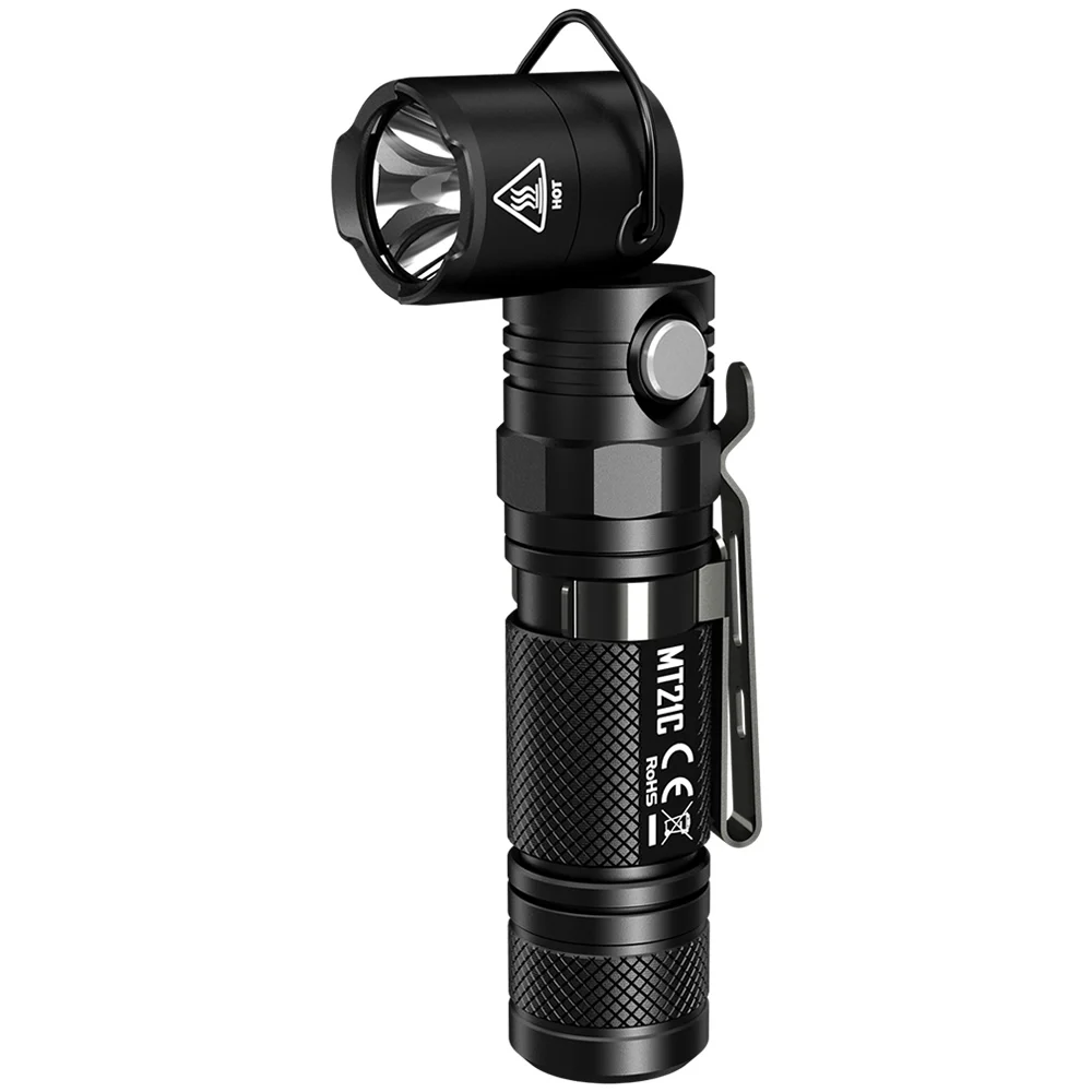 2021 NITECORE MT21C + 18650 Батарея ui1 Зарядное устройство регулируемое наголовное крепление