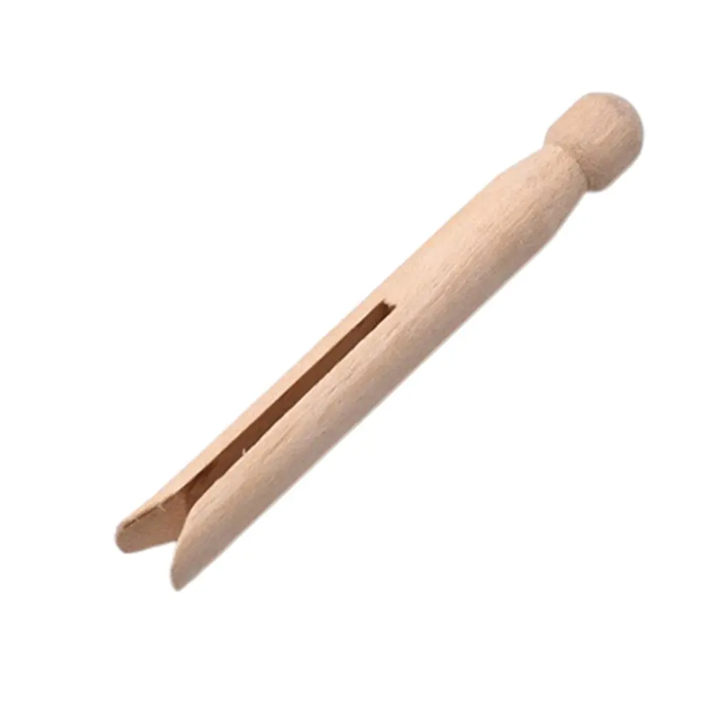 Деревянный зажим однотонный для куклы домашний деревянный модный простой и