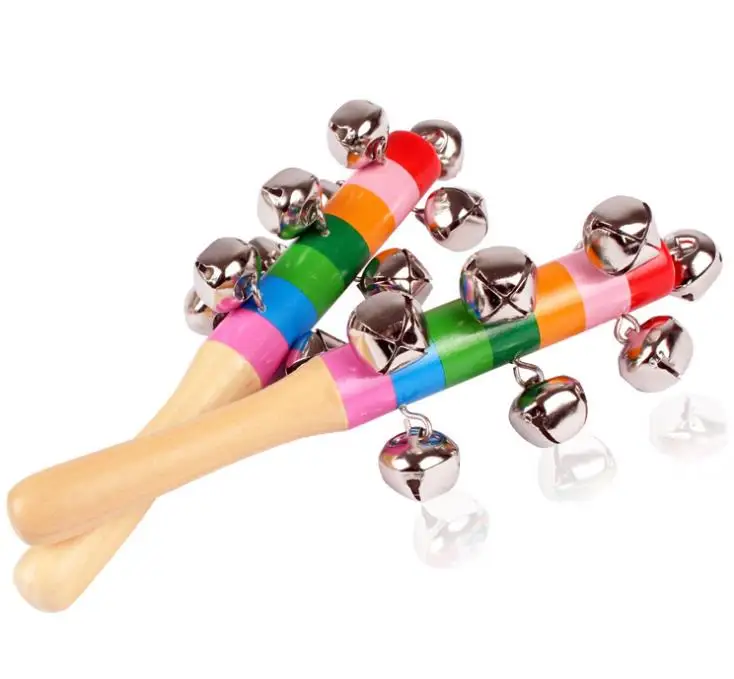 1 шт. деревянная погремушка-погремушка звуковая игрушка музыкальный инструмент