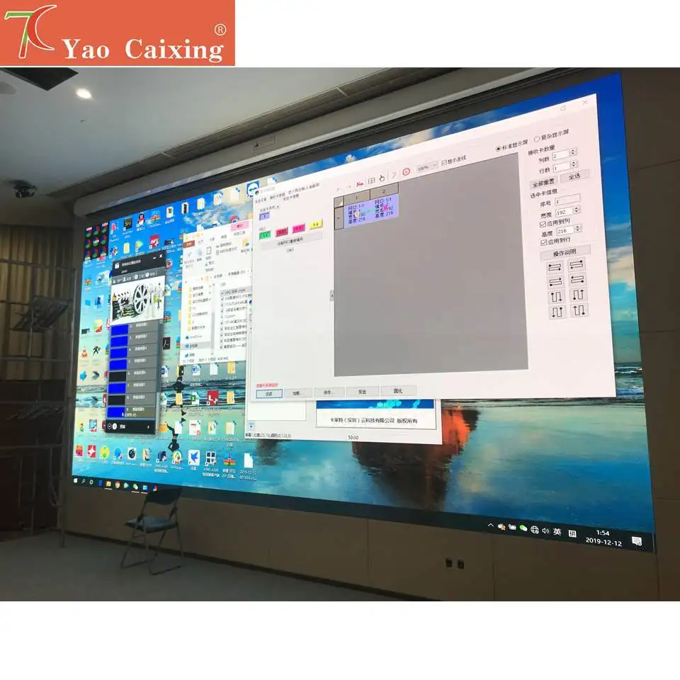 Бесплатный метод установки P3 полноцветная светодиодная видеостена для