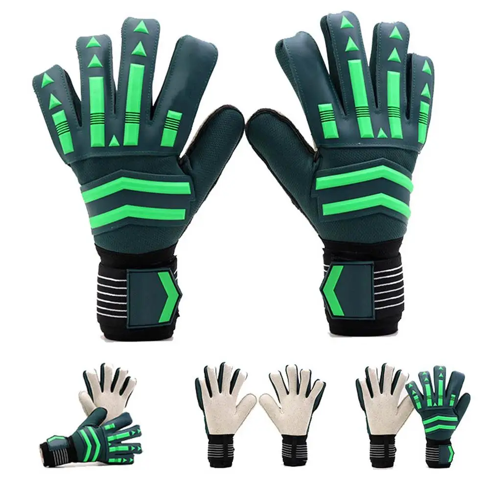 

Soccer Goalie Goalkeeper Gloves Professional Goalkeeper Gloves For Youth Adult Super Grip Soccer Gloves With Storage Bag Finger