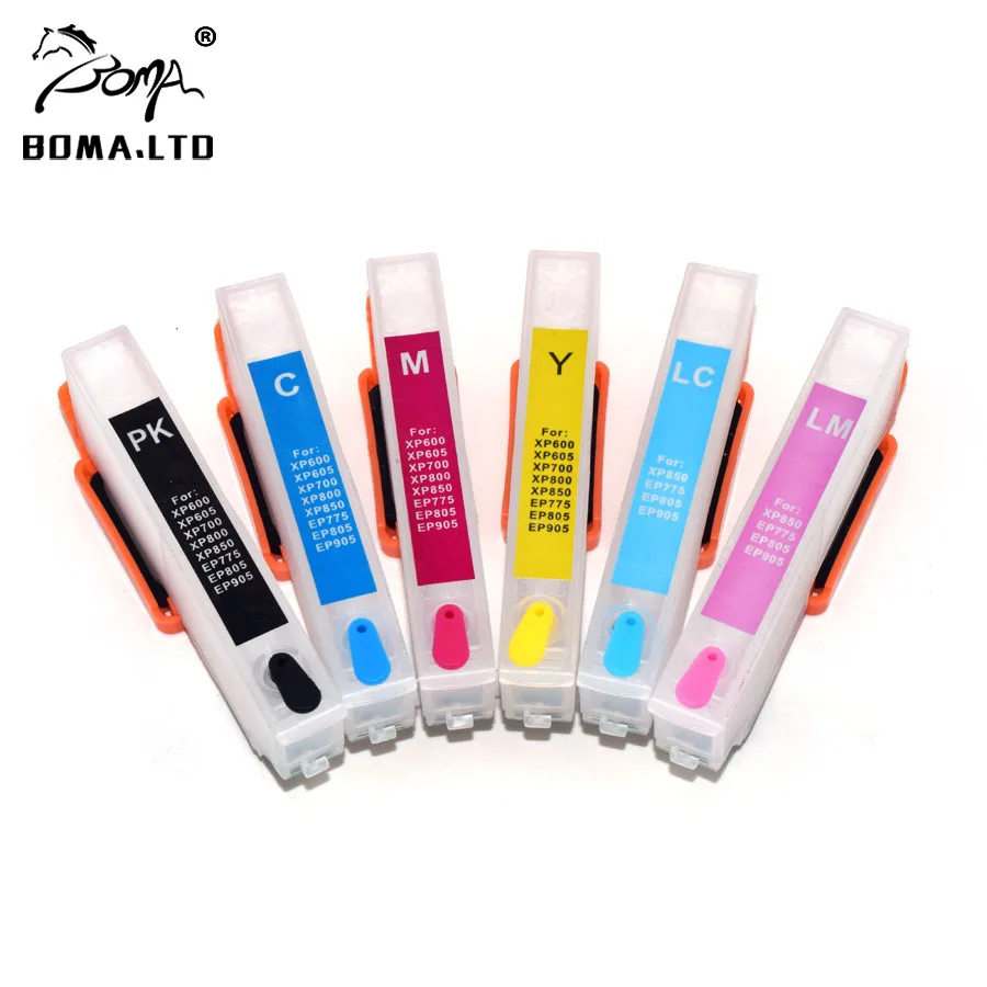 BOMA.LTD ITH ITH-BK Bulk Ink Cartridge For Epson EP-810AW EP-810AB EP-811AB EP-711A EP-709A EP-710A With ARC Reset Chip | Компьютеры и
