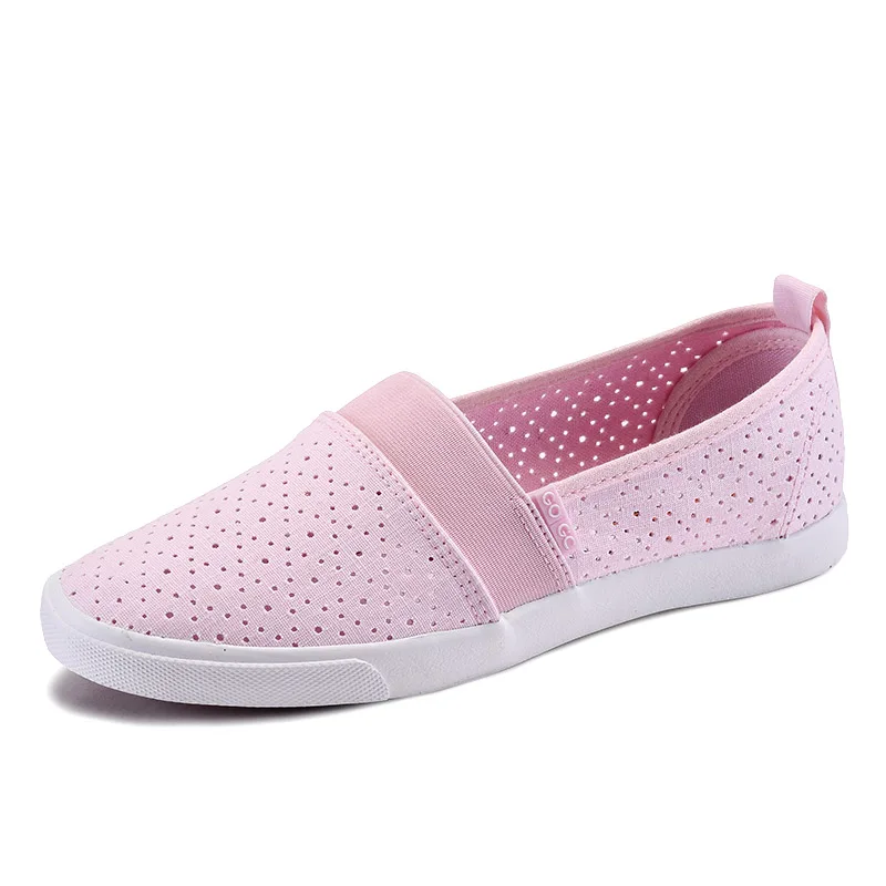 Кроссовки женские дышащие на плоской подошве без шнуровки повседневная обувь G1702