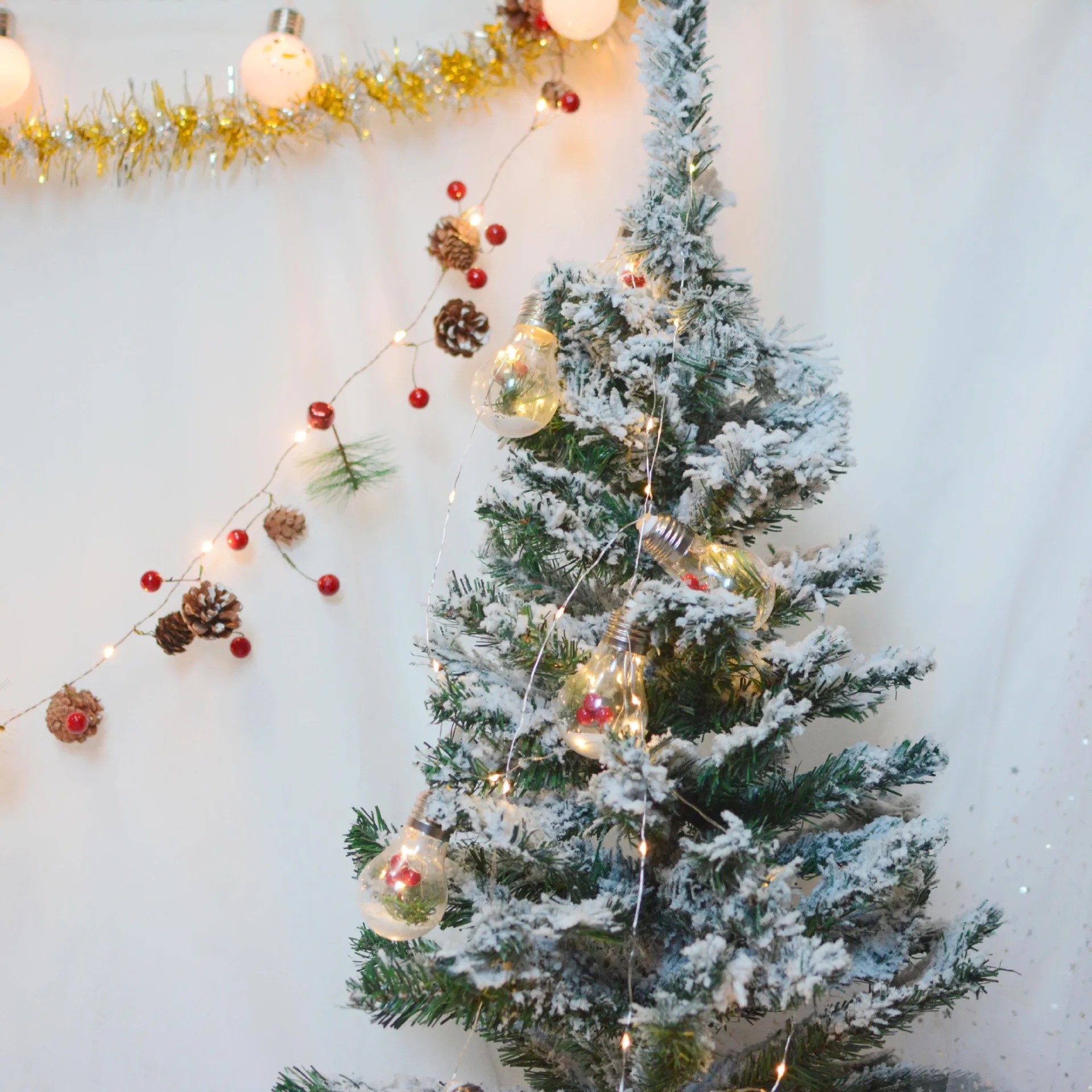 Светодиодная Водонепроницаемая гирлянда 4 м | Лампы и освещение